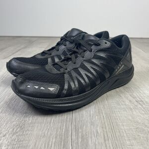 SAS Mission One Mens SZ 11 D Sneaker Black Lace Up Athletic Shoes Vibram Sole C